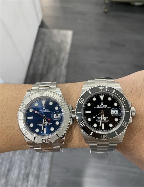 rolex yacht master vs submariner